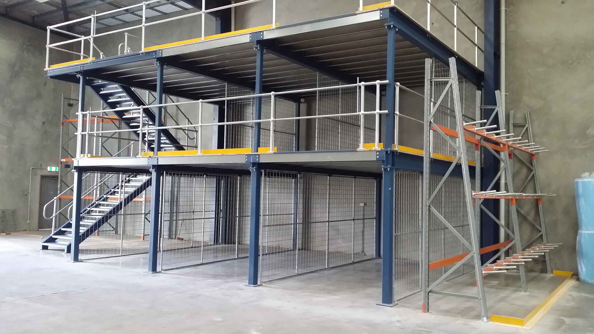 Warehouse Two Level Structural Mezzanine Floor