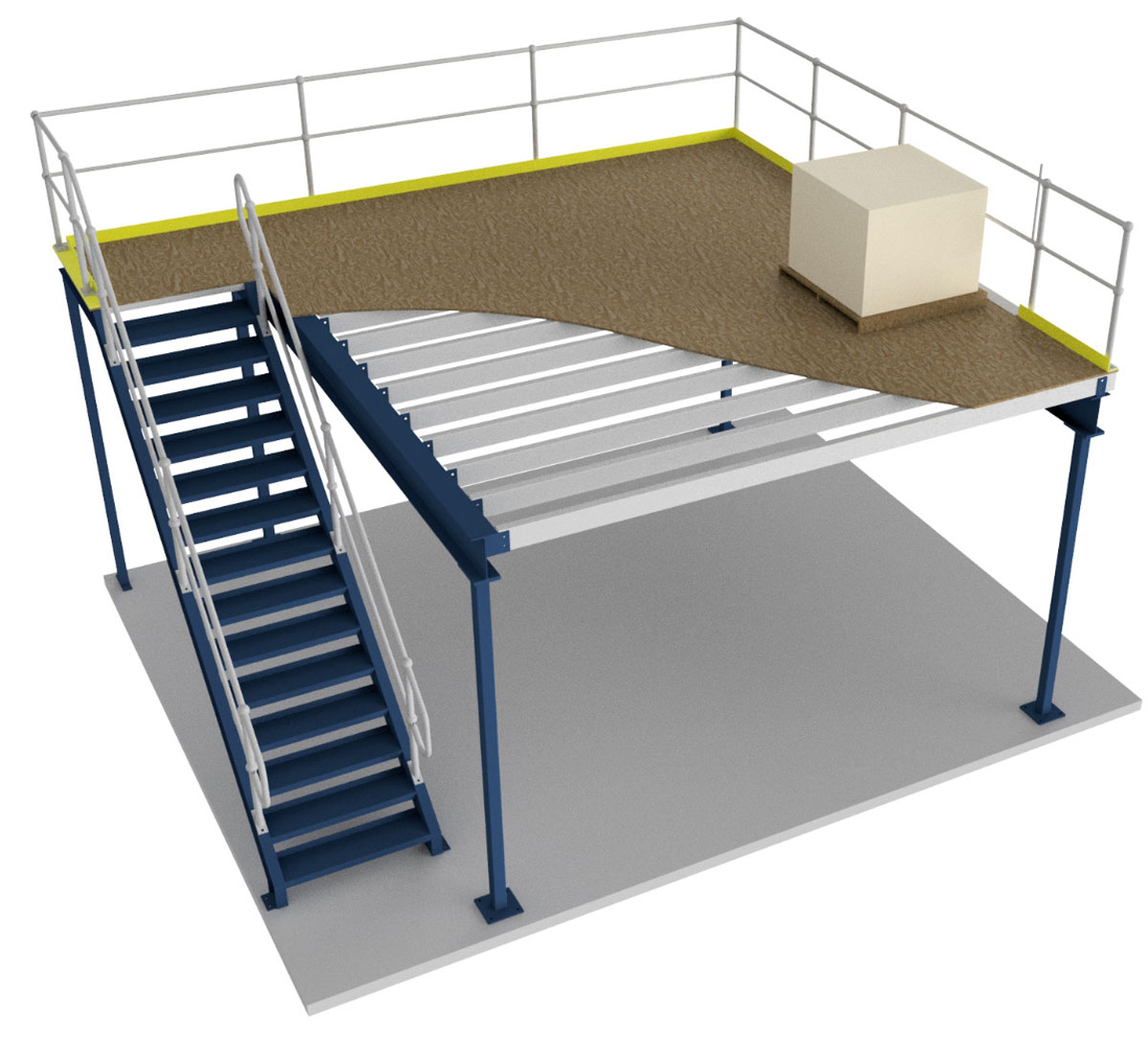 Mezzanine Floor 3D design