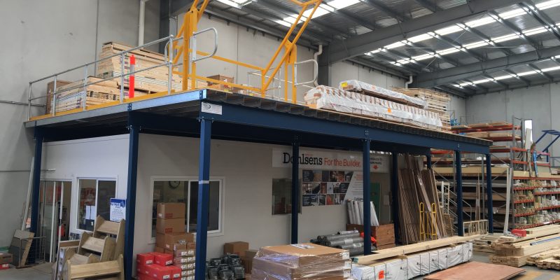 Dahlsens Mezzanine Structural Floor with Up and Over Gate