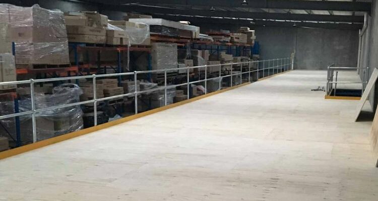 heavy duty mezzanine storage kit