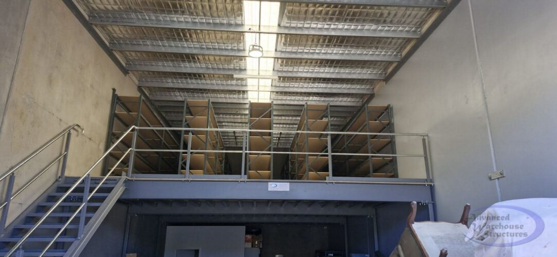 Advanced Warehouse Structures' Mezzanine Floors.